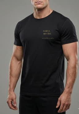 God is my CEO Front View