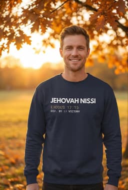 Jehovah Nissi Crewneck front